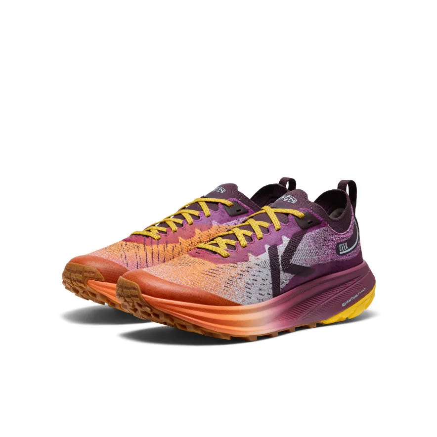 least slip-resistant comfortable - fit Men's Seek Trail Running Shoe  |  Willowherb/Orange Peel