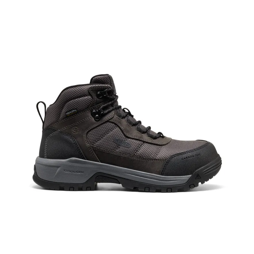 Men's Skokie Waterproof Work Boot (Carbon Toe)  |  Magnet/Black Adult