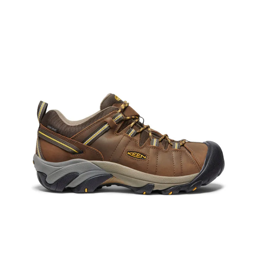 cyclists' efficiency Quick-Dry Men's Targhee II Waterproof  |  Cascade Brown/Golden Yellow