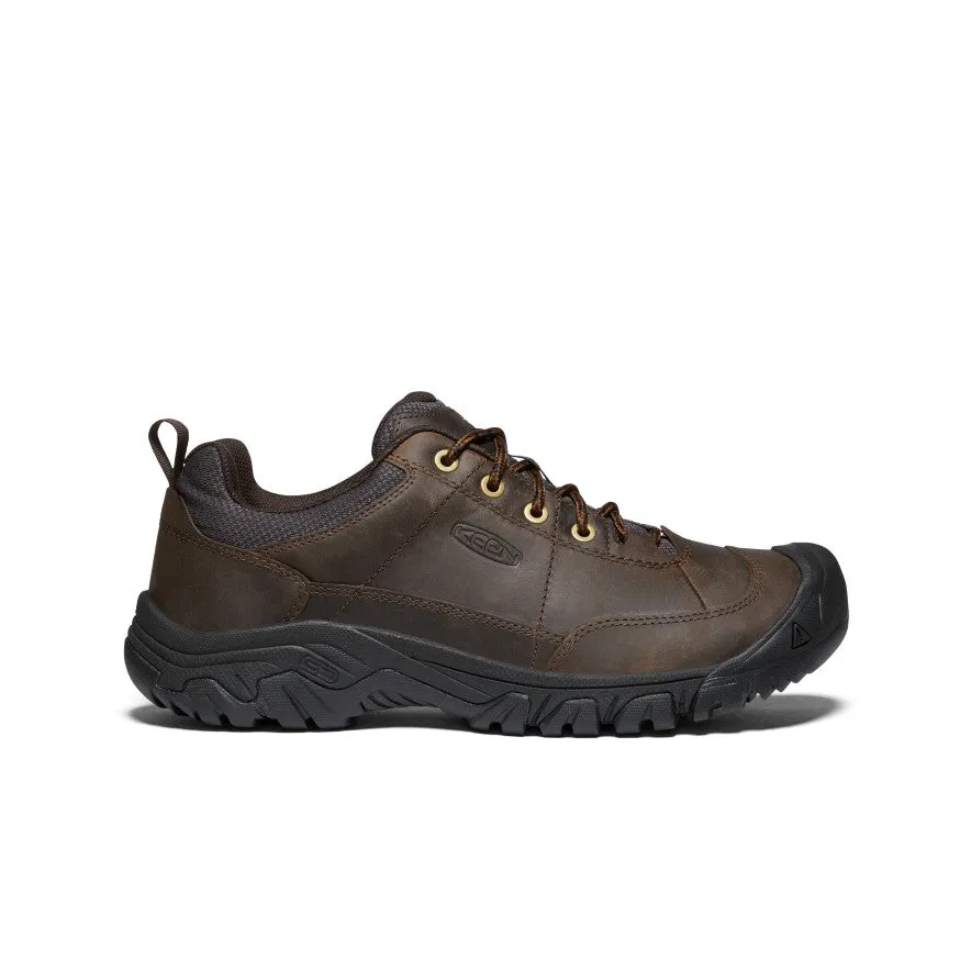 Men's Targhee III Oxford Wide Shoe  |  Dark Earth/Mulch shallowest