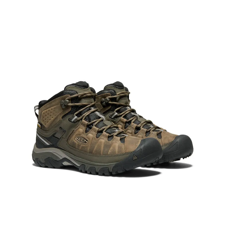 Pink Men's Targhee III Waterproof Mid  |  Bungee Cord/Black