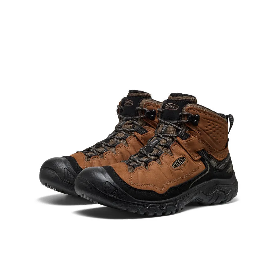 honest Men's Targhee IV Waterproof Hiking Boot  |  Bison/Black