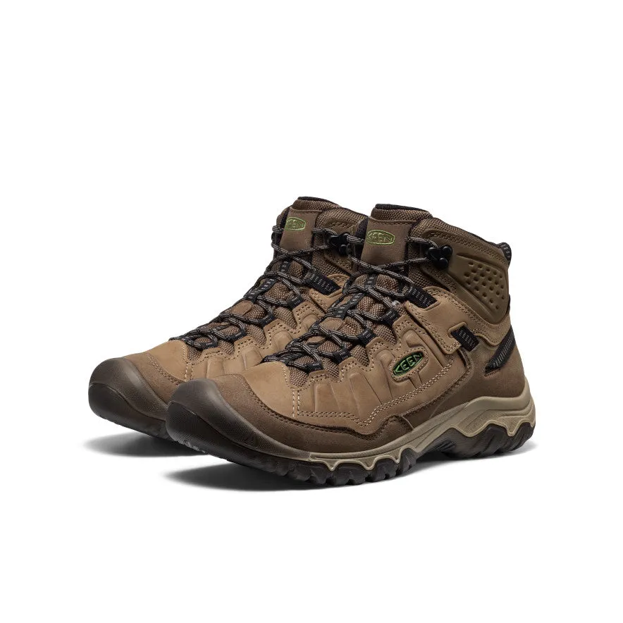 Soft Design Men's Targhee IV Waterproof Hiking Boot  |  Brindle/Canteen