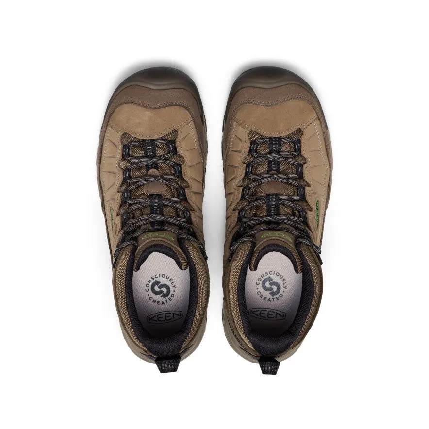 Smart cushioning Men's Targhee IV Waterproof Hiking Boot  |  Brindle/Canteen