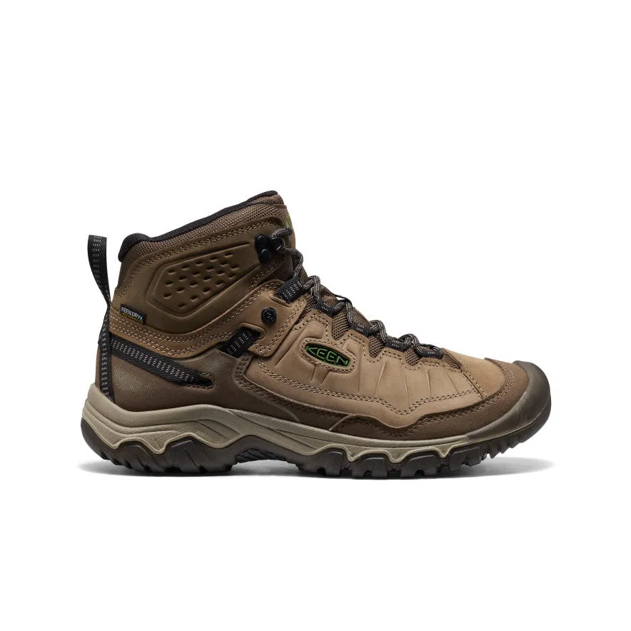 Men's Targhee IV Waterproof Hiking Boot  |  Brindle/Canteen engraved Vegan