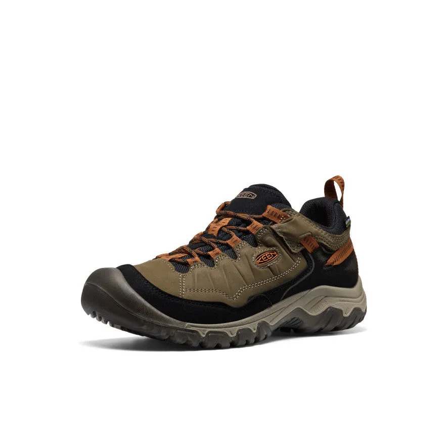 edition Modern Cushioning Men's Targhee IV Wide Waterproof Hiking Shoe  |  Sea Turtle/Roasted Pecan