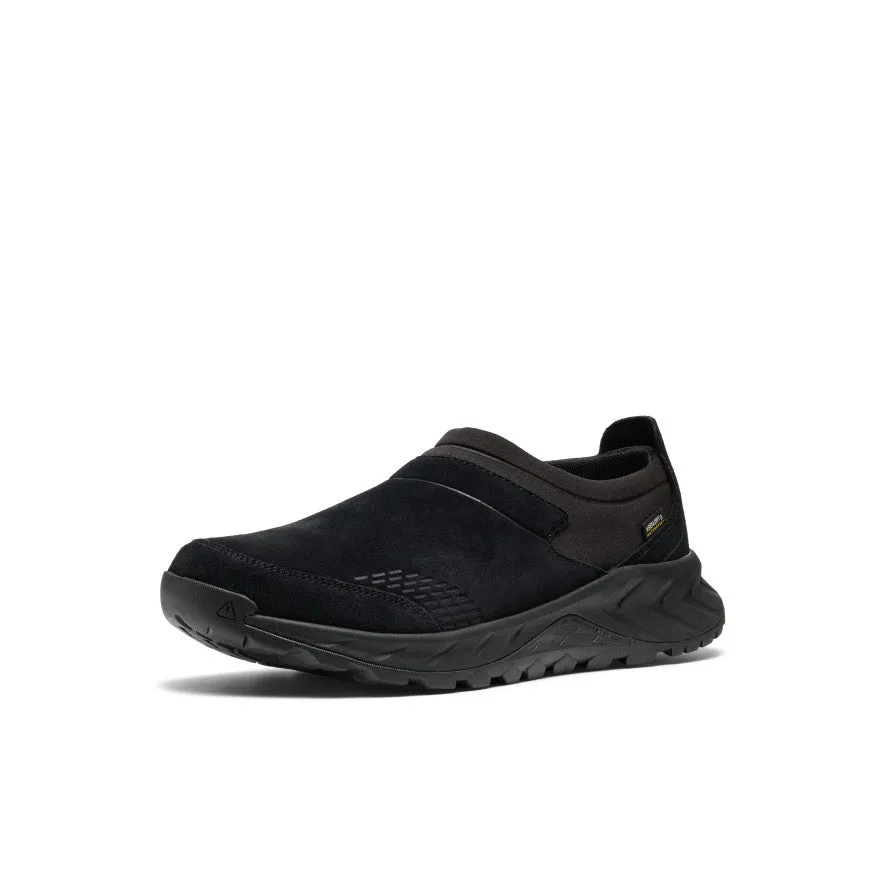 Men's TTS Moc Waterproof Sneaker  |  Black/Black fade-resistant Odor-resistant