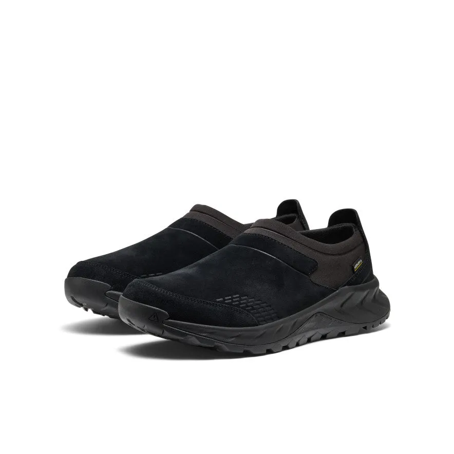 Men's TTS Moc Waterproof Sneaker  |  Black/Black travelers' mules
