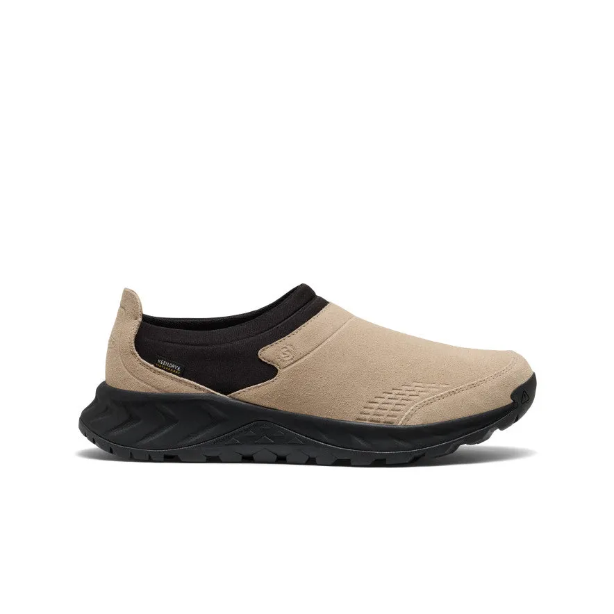 Men's TTS Moc Waterproof Sneaker  |  Safari/Black machine - washable