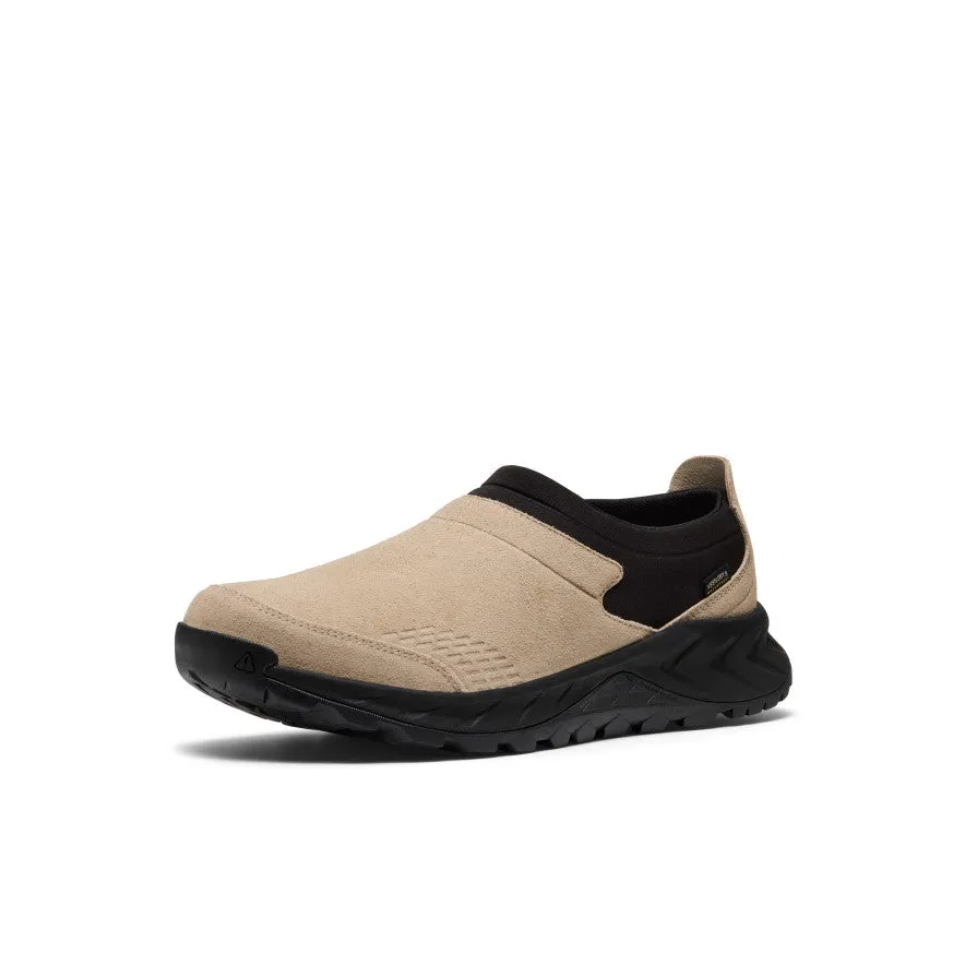 Men's TTS Moc Waterproof Sneaker  |  Safari/Black Ultra-soft performance