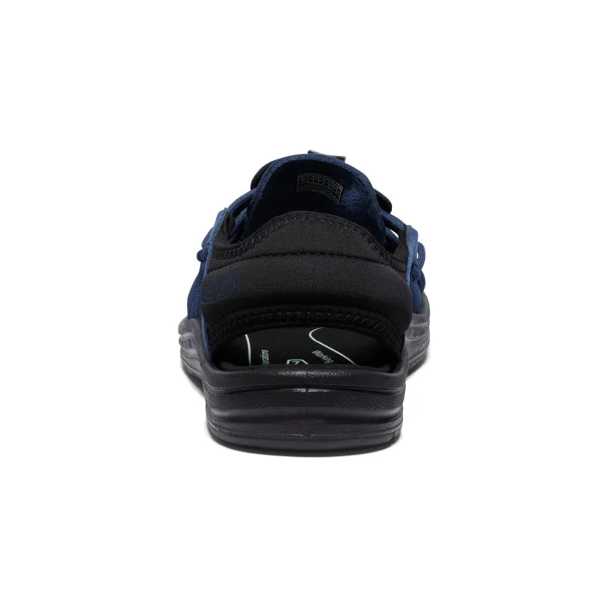suitable for travel purposes Men's UNEEK II Open Toe  |  Naval Academy/Black