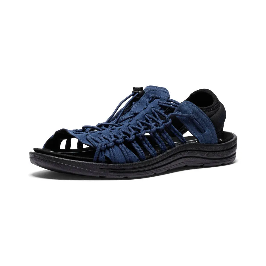 Men's UNEEK II Open Toe  |  Naval Academy/Black table tennis Layered silhouette