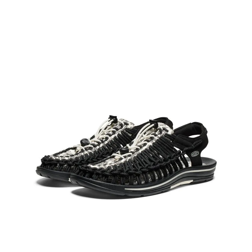 fastest Men's UNEEK Sneaker x T.H.C.  |  Blk Raven Paisley