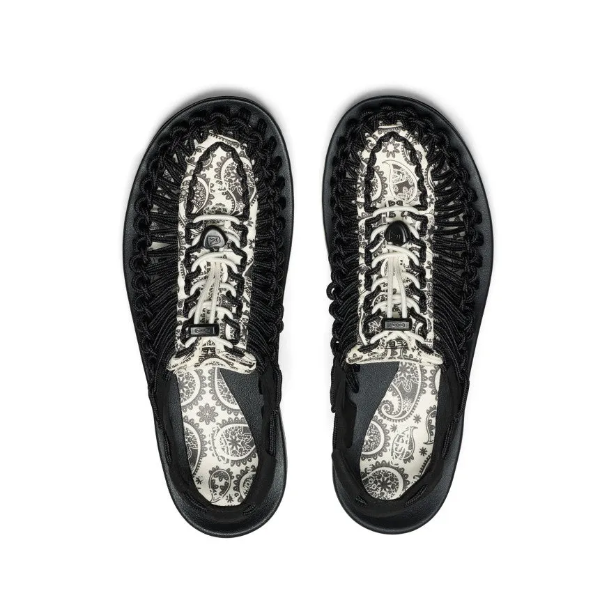 warm - weather shoes boots Men's UNEEK Sneaker x T.H.C.  |  Blk Raven Paisley