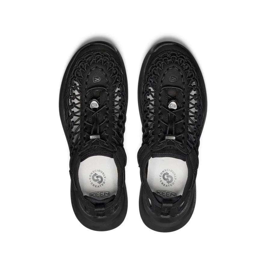 cycling equipment most adjustable Men's UNEEK WK Sneaker  |  Black/Black