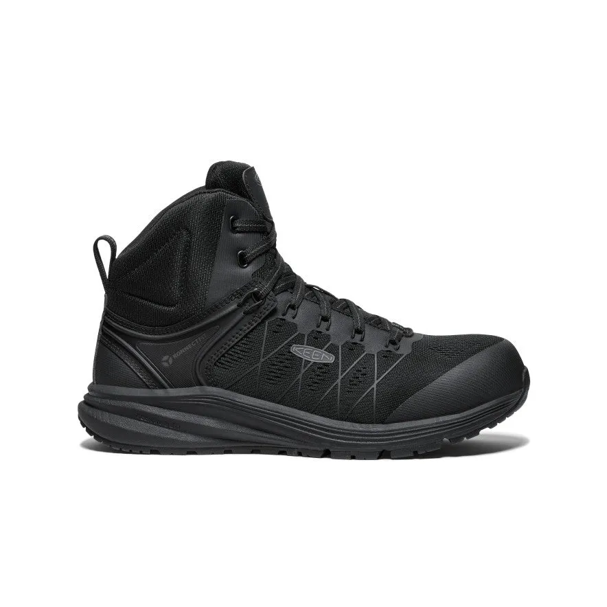 Luxurious design tested Men's Vista Energy Mid ESD (Carbon Toe)  |  Black/Black