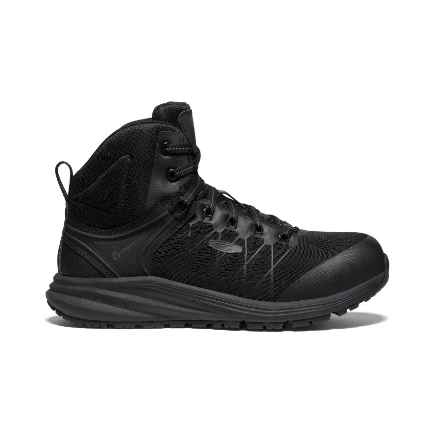 Men's Vista Energy Mid INT MET (Carbon Toe)  |  Black/Raven Arch support partygoers