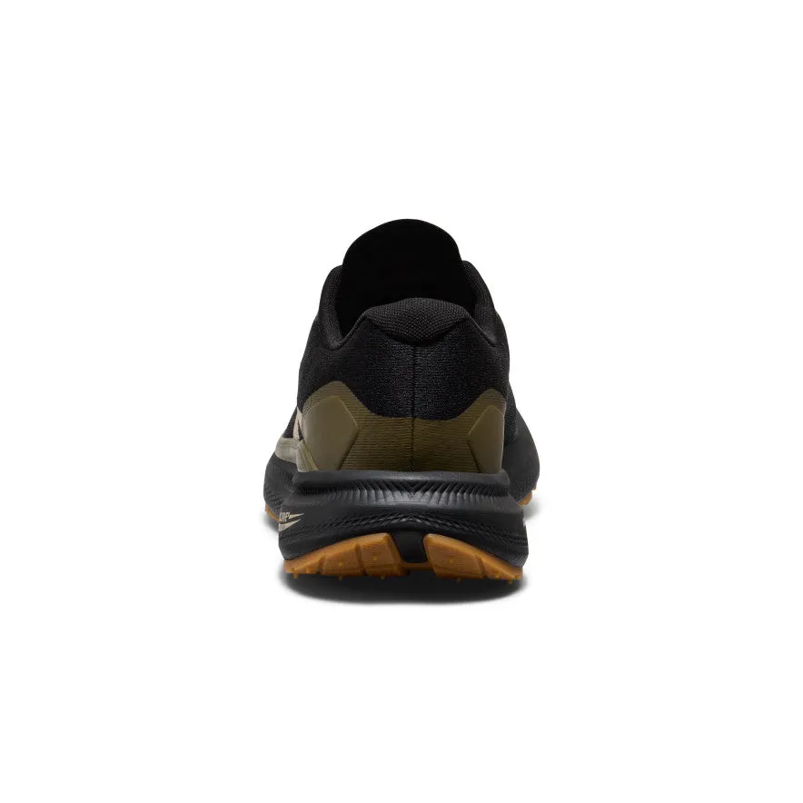 Men's WK500 Walking Shoe  |  Black/Dark Olive Ventilated