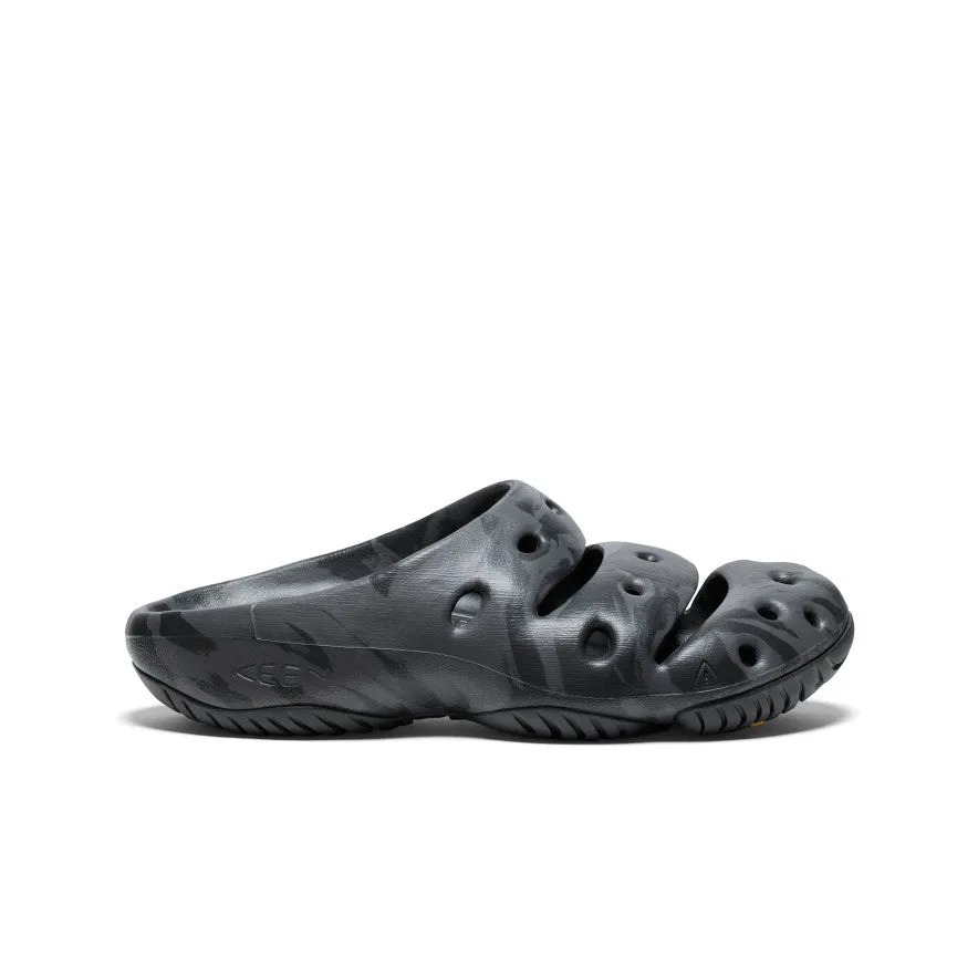 Men's Yogui Clog  |  Black Marble Padded Design cleanest