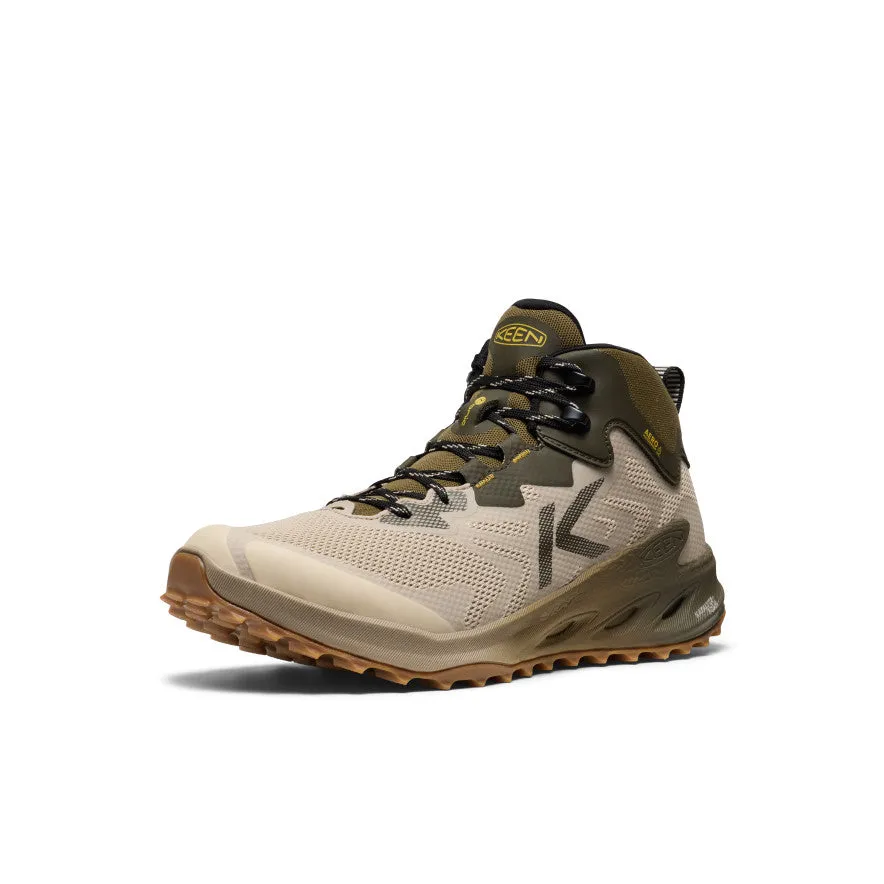 party - related advantages Robust Men's Zionic NXT Waterproof Hiking Boot  |  Brindle/Lemon Curry
