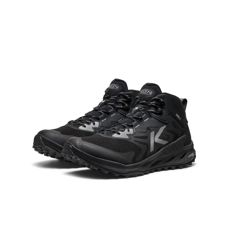 Men's Zionic NXT Waterproof Hiking Boot  |  Triple Black dancers' flexibility