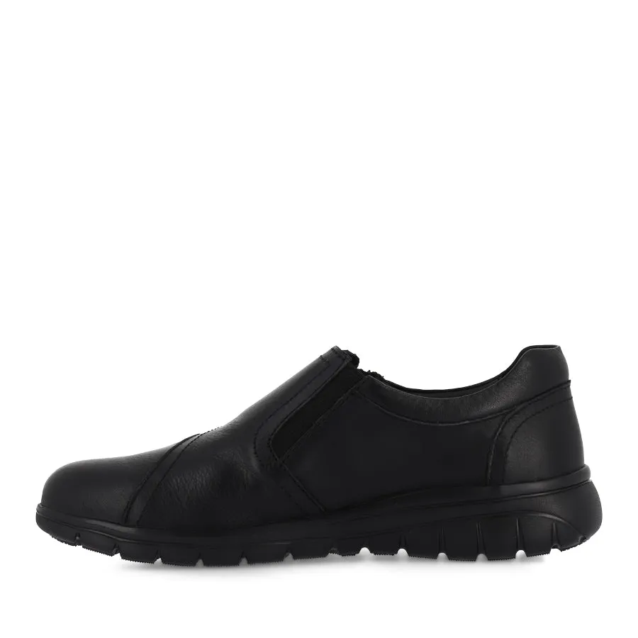 MERGER - BLACK/IVY LEATHER Weekend Ready Footwear