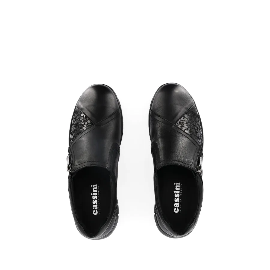 MERGER - BLACK/IVY LEATHER Peace Feel