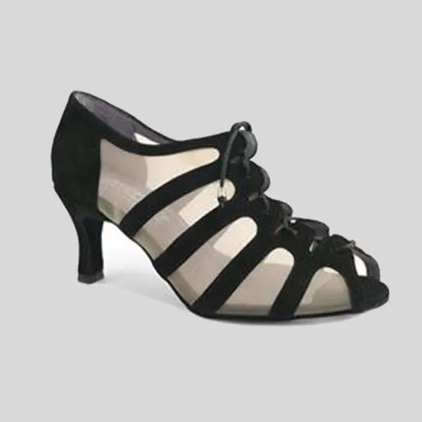 MERLET SYA BALLROOM SHOE Earth Tone Matte Base