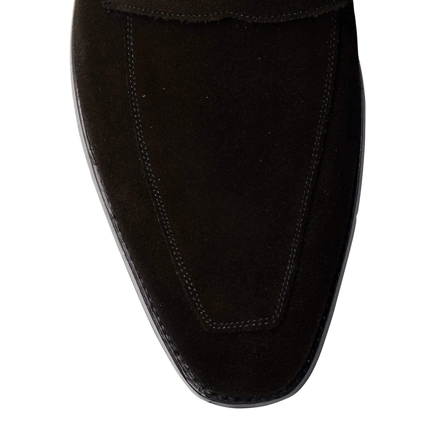 Merton Black Calf Suede Fitness Ready Cool Walk