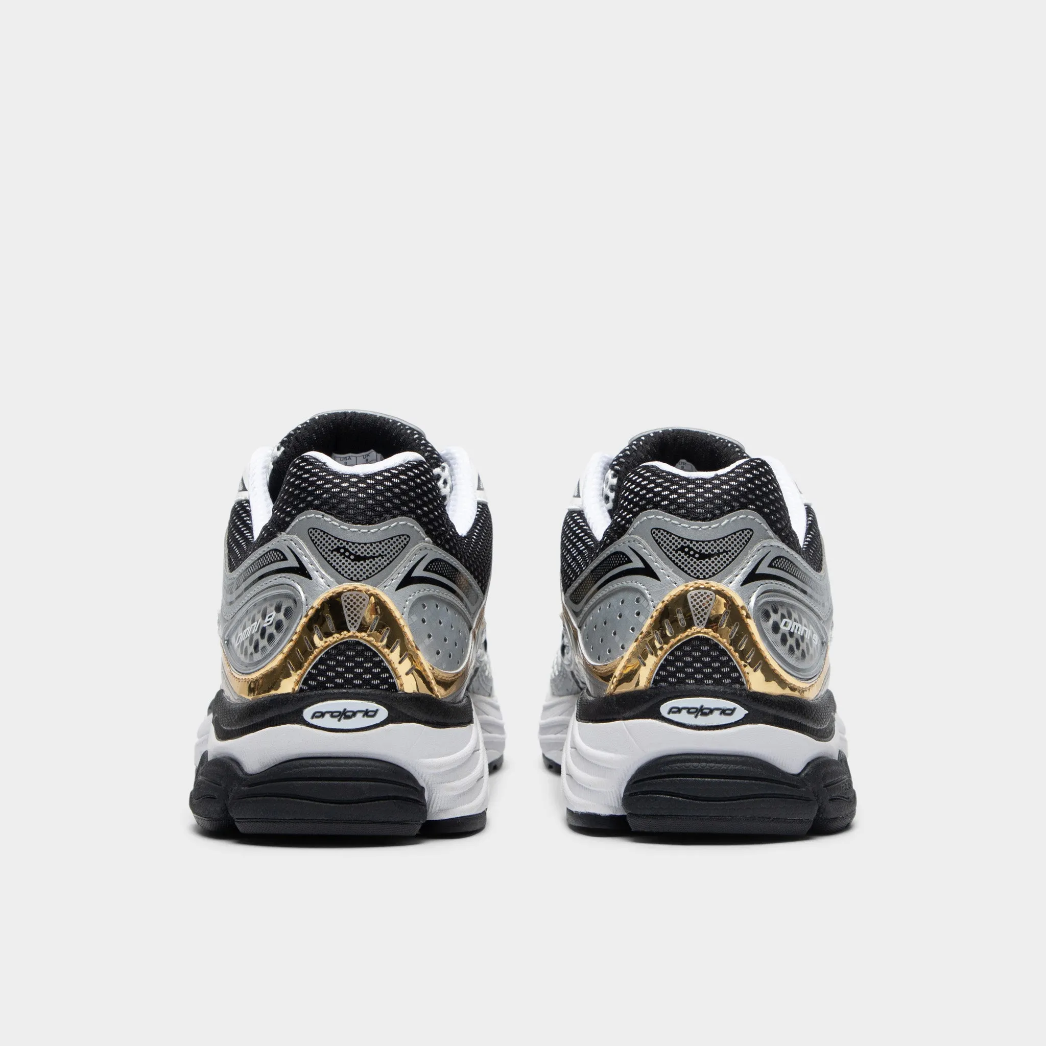 Saucony ProGrid Omni 9 Silver / Black - Gold Refined Ease