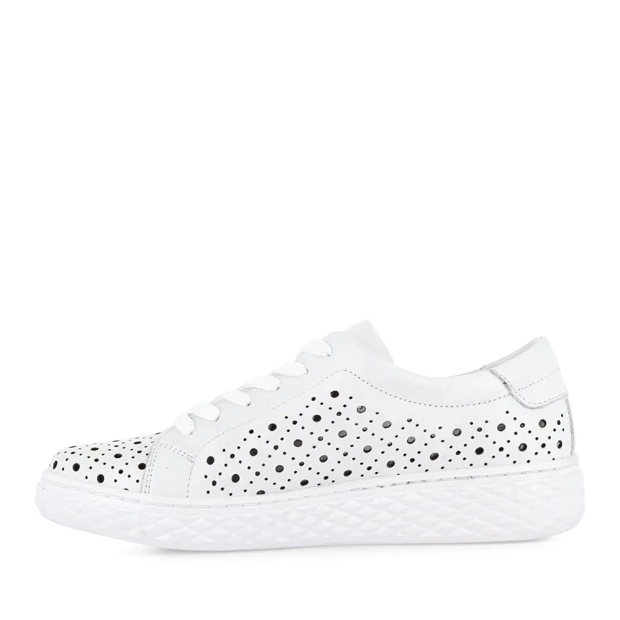 Ergonomic Insole UPTOWN - WHITE LEATHER