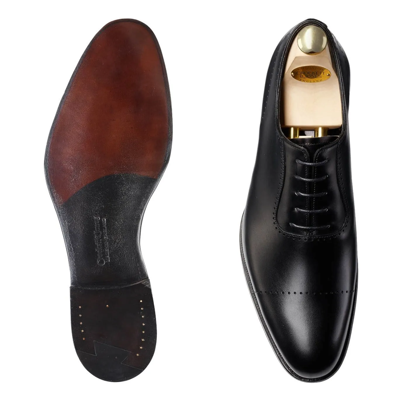 Courtenay Black Calf International Oxfords
