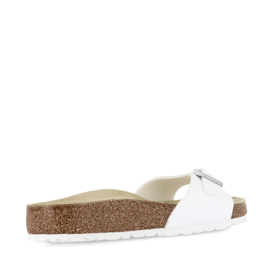MADRID BIRKO-FLOR - WHITE Foam Midsole Durable Straps