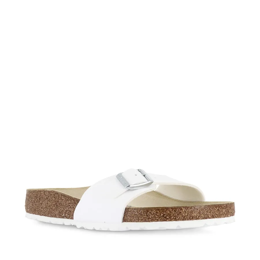 MADRID BIRKO-FLOR - WHITE Instant Fit Sandals Expandable