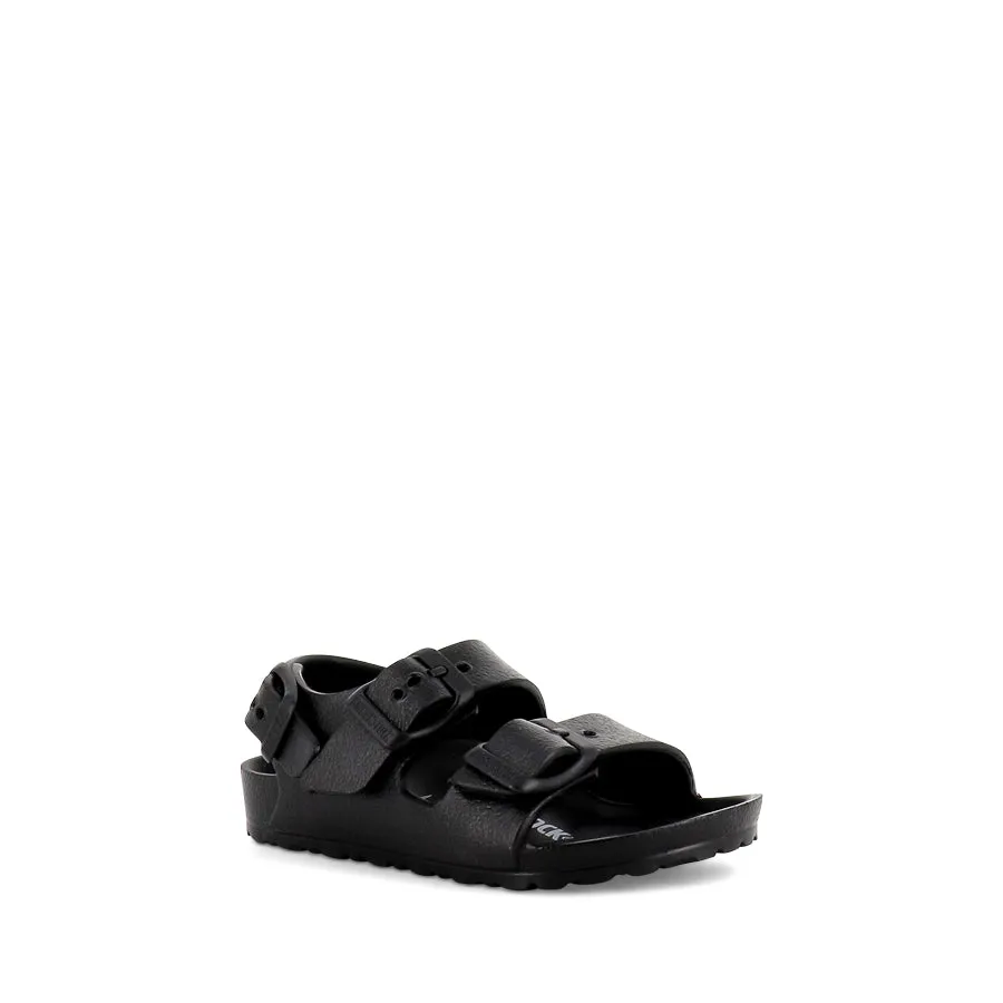 Comfortable Beach Footwear MILANO KIDS EVA NARROW - BLACK