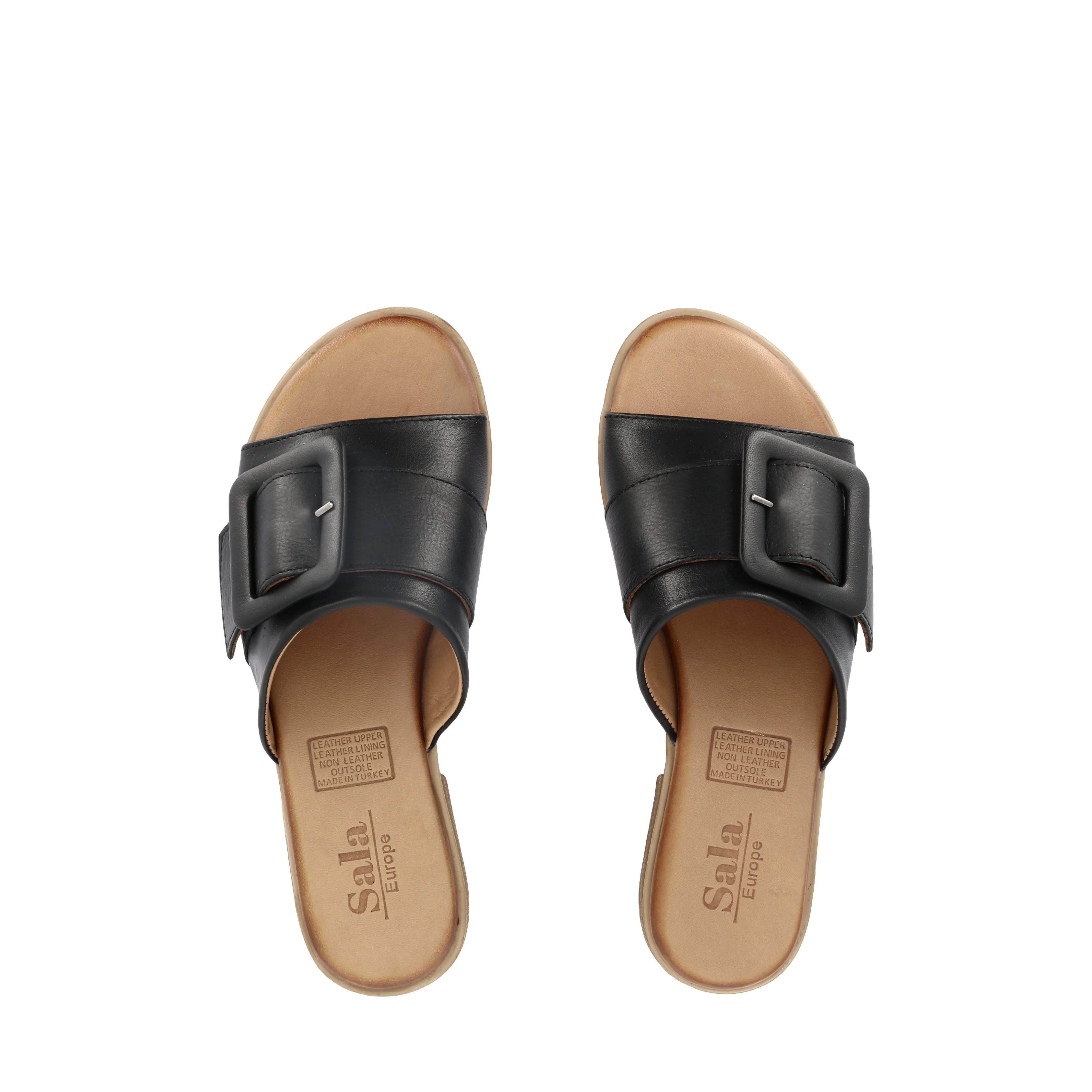 Summer Ready MILEY - BLACK LEATHER