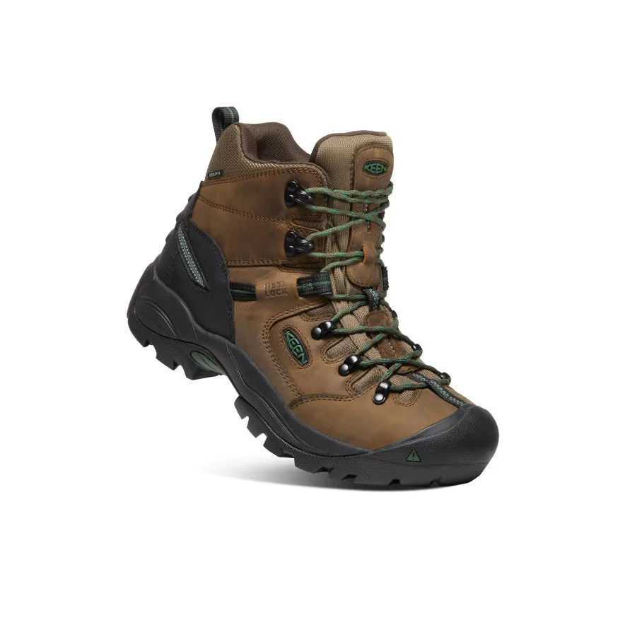 Smart stability Men's Pittsburgh Energy 6" Waterproof Boot (Soft Toe)  |  Cascade Brown/Greener Pastures
