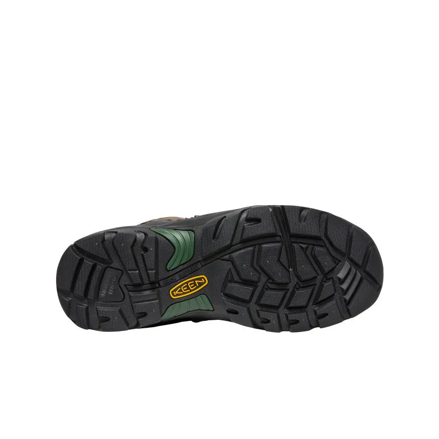 most cushioned outdoor - style Men's Pittsburgh Energy 6" Waterproof Boot (Soft Toe)  |  Cascade Brown/Greener Pastures