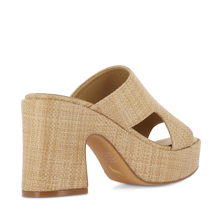 MILKY - NATURAL RAFFIA Vintage Mood Trendy Design