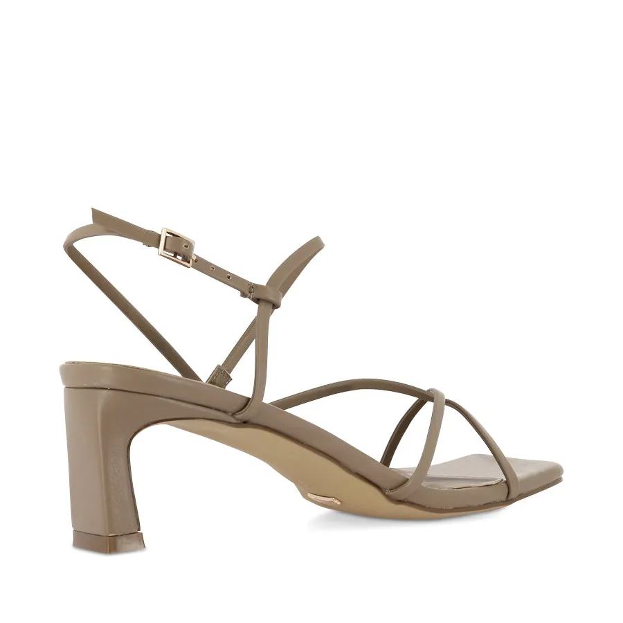 Heel Care Holiday Go MILLIANA - TRUFFLE