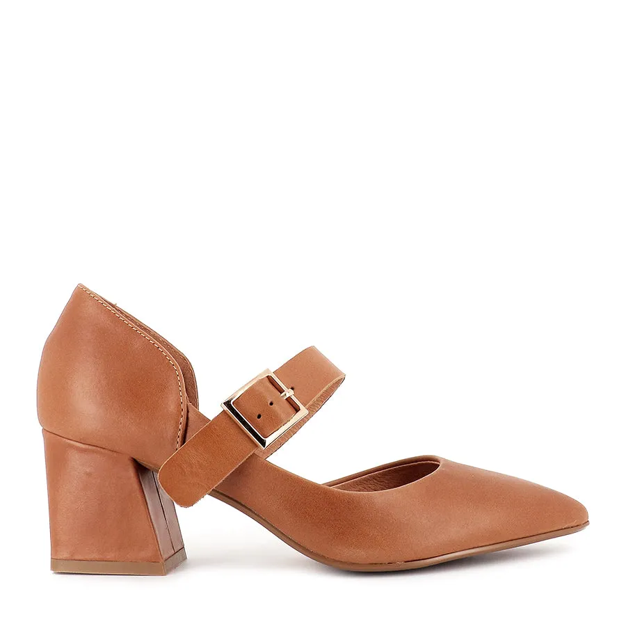 MILLING - TAN LEATHER Perfect Cushion lace up closure
