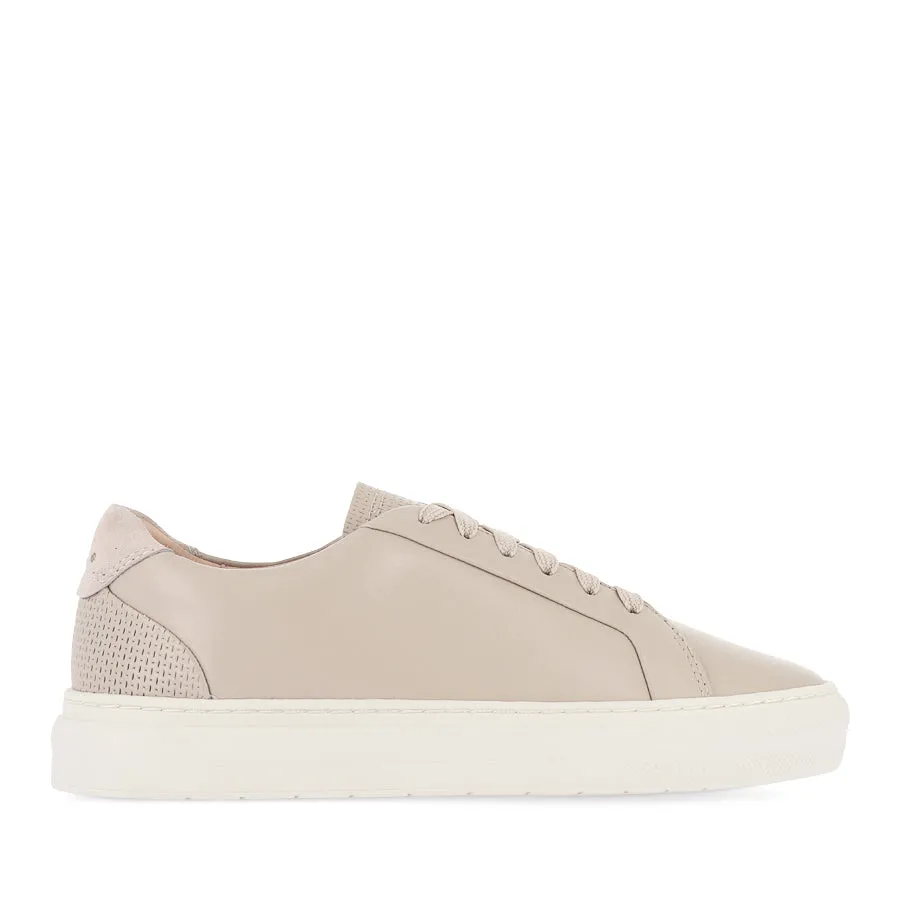 MIM IV - ECRU PUNCHED LEATHER Refined fit