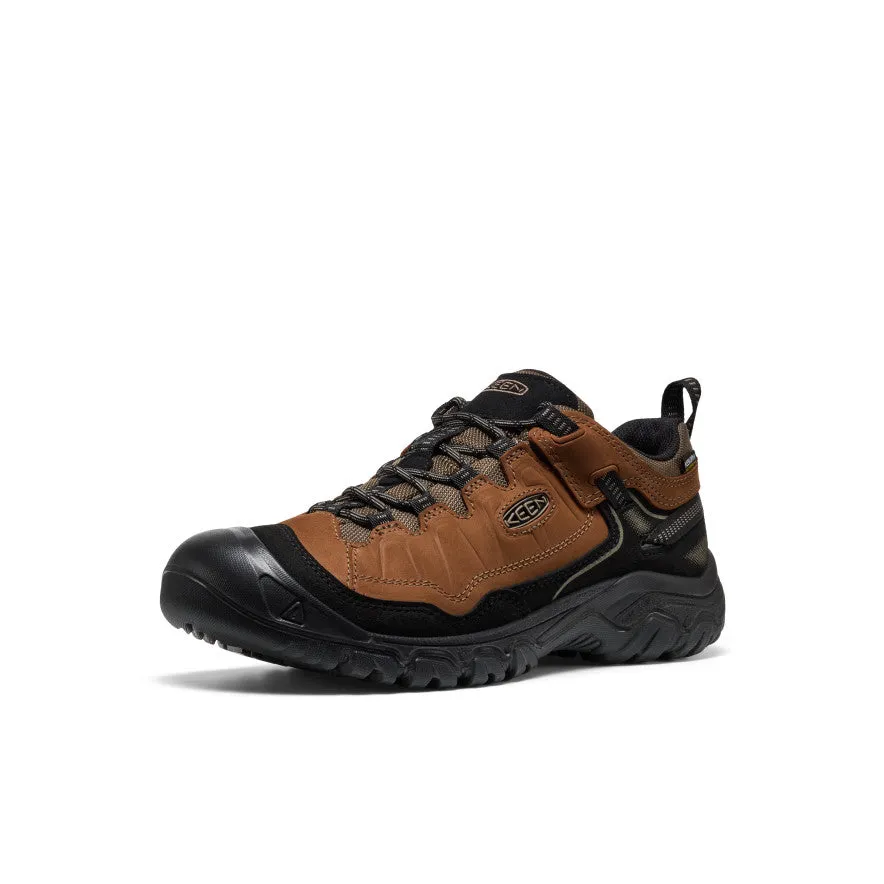 Men's Targhee IV Waterproof Hiking Shoe  |  Bison/Black Ultra-soft sole