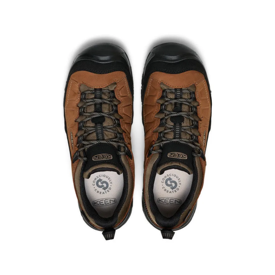 Men's Targhee IV Waterproof Hiking Shoe  |  Bison/Black largest Minimalist
