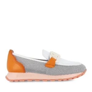Breathable Uppers Versatile Leather Shoes LORI - MANDARIN MULTI