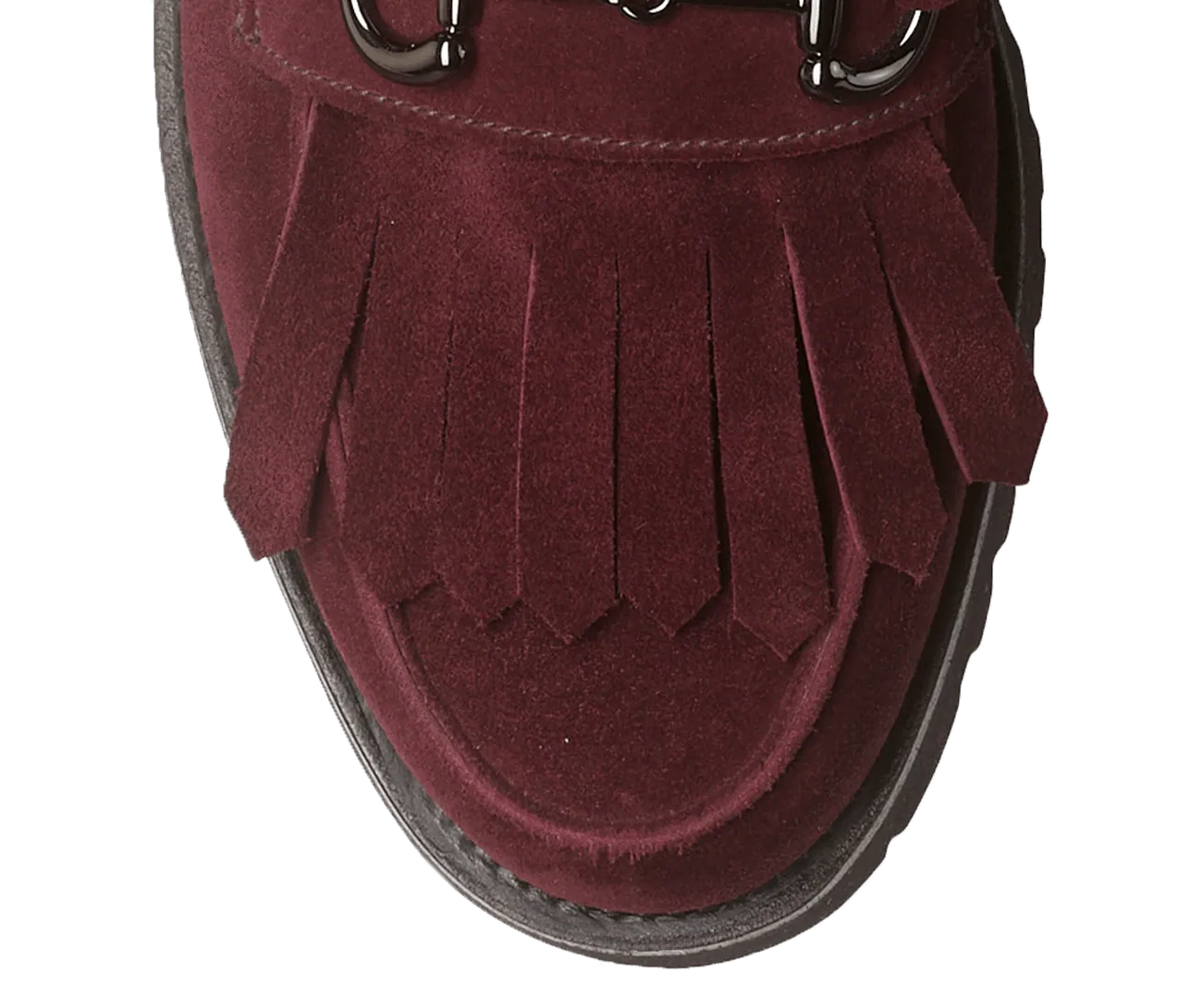 Soft Firm Clara Plum Calf Suede