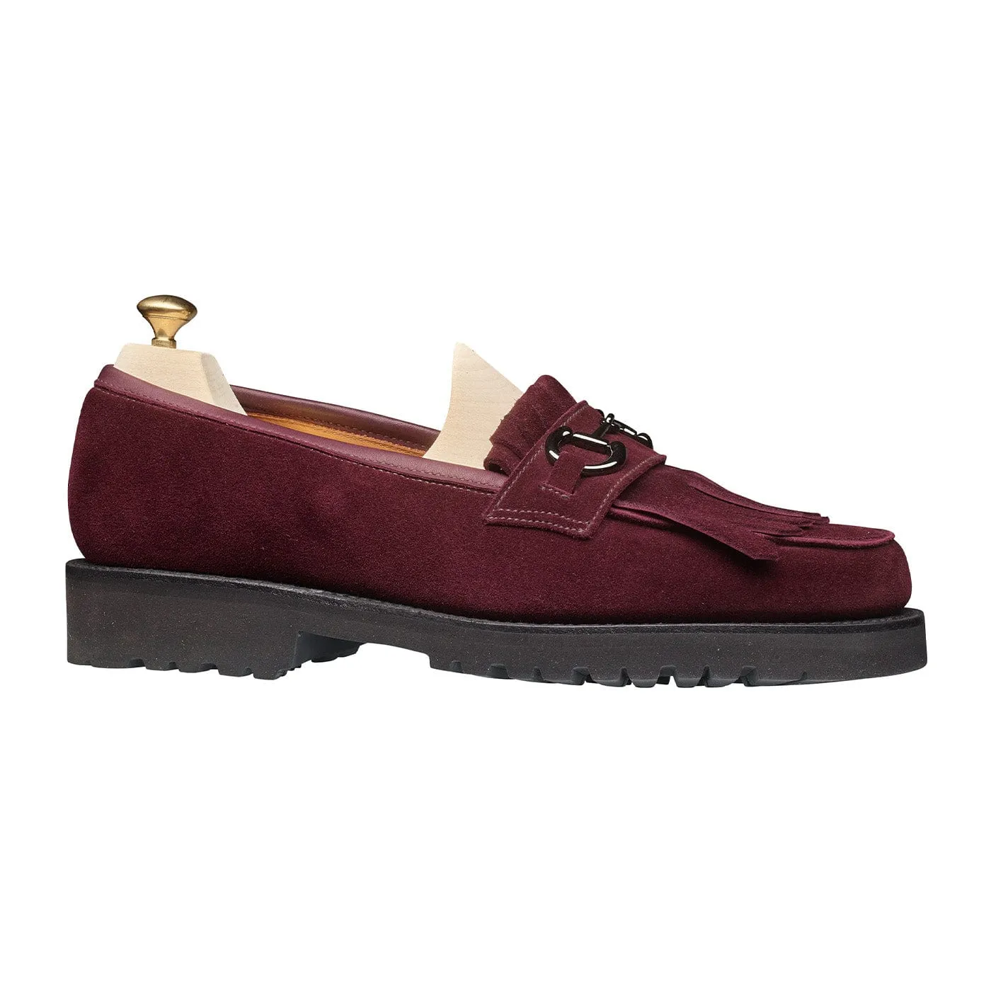 Comfort Cushion Clara Plum Calf Suede