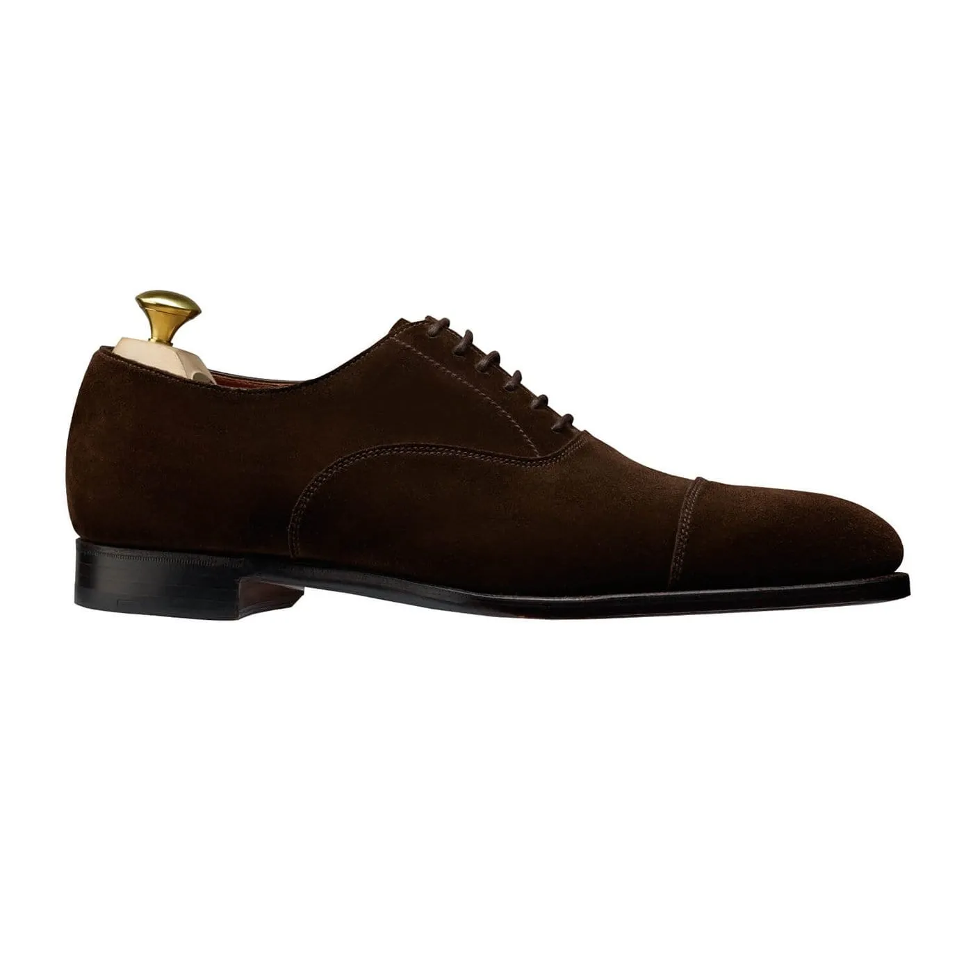 Business Meeting Lonsdale Dark Brown Calf Suede