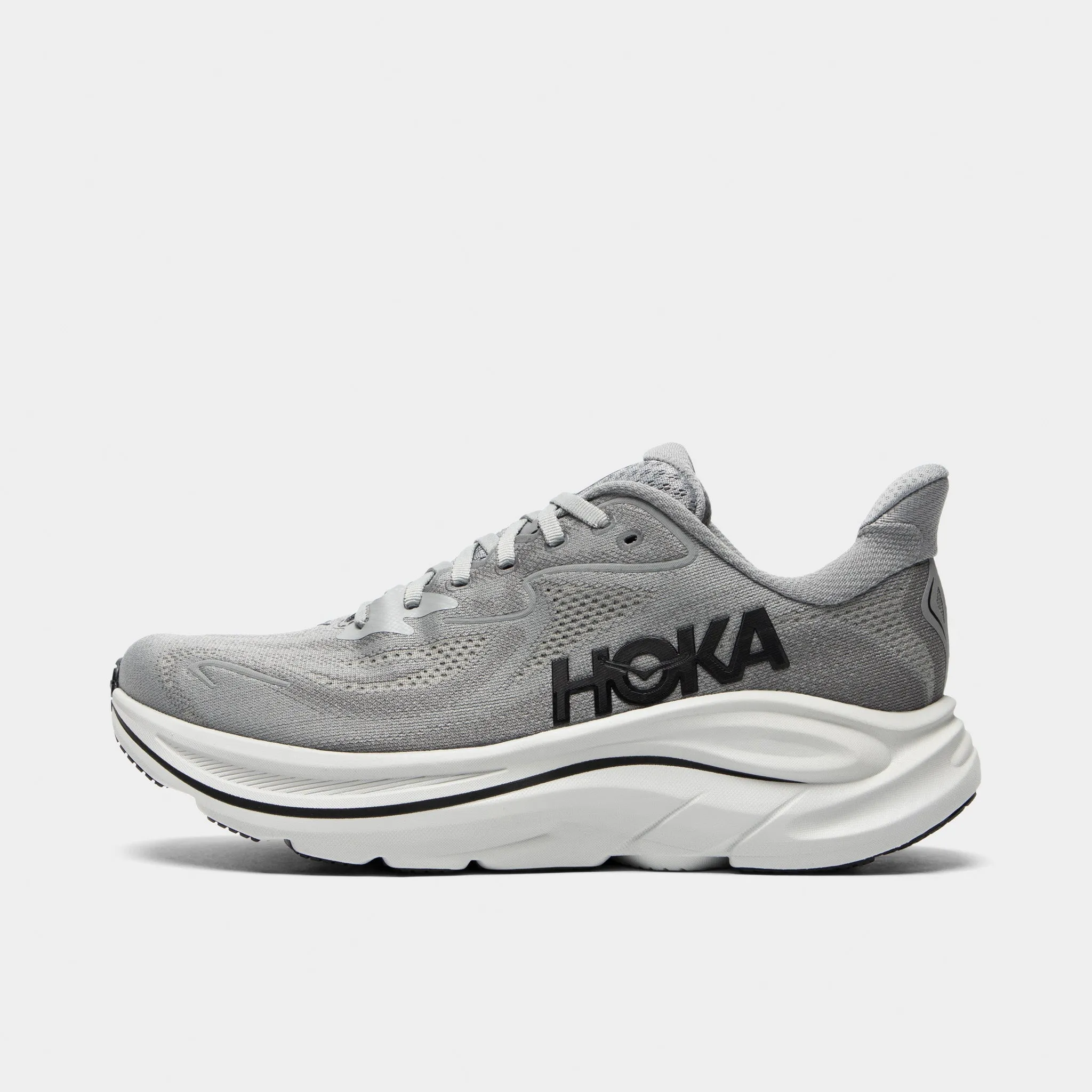 Hoka Clifton 10 Grey / Black Active Flex