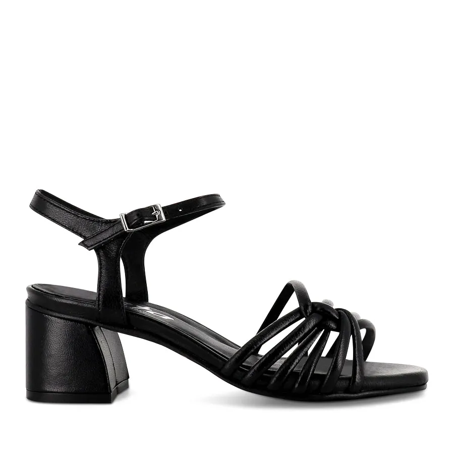 City Chill CARLY - BLACK LEATHER